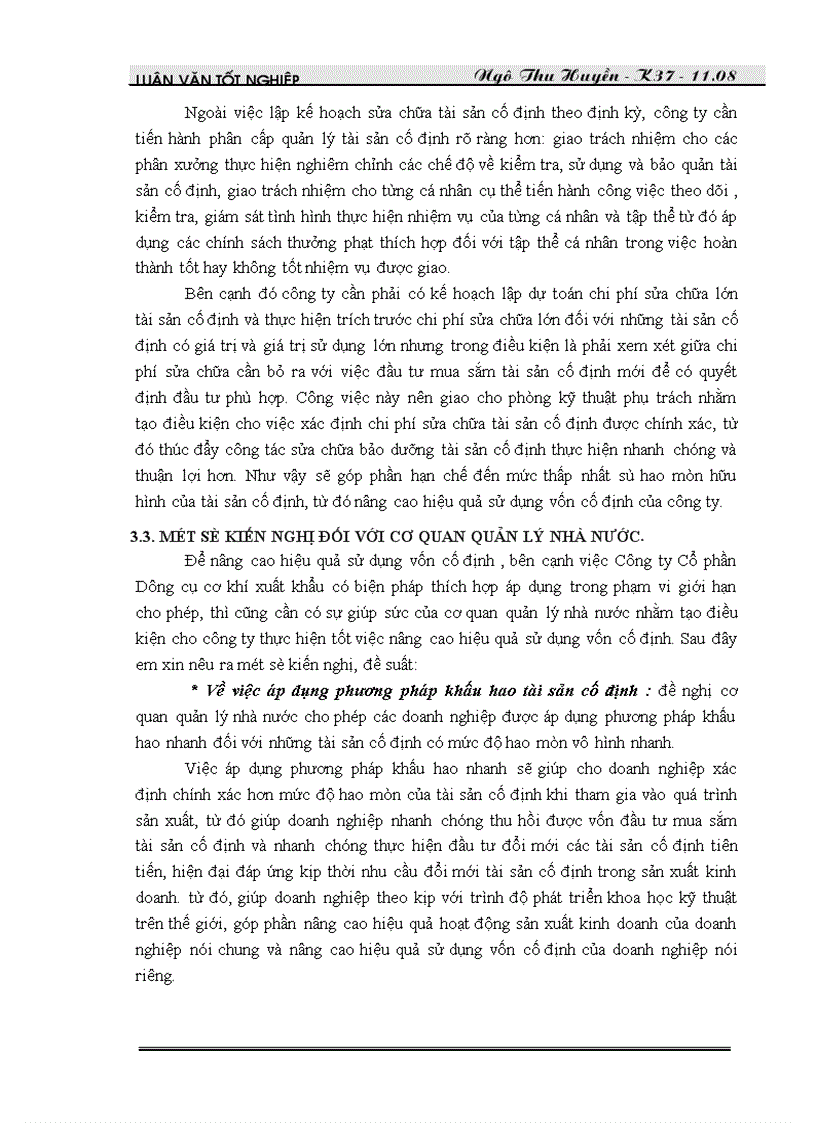 image for page Vốn cố định và các biện pháp nâng cao hiệu quả sử dụng vốn cố định ở công ty Cổ phần dụng cụ cơ khí xuất khẩu 1