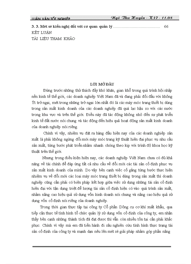 image for page Vốn cố định và các biện pháp nâng cao hiệu quả sử dụng vốn cố định ở công ty Cổ phần dụng cụ cơ khí xuất khẩu 1