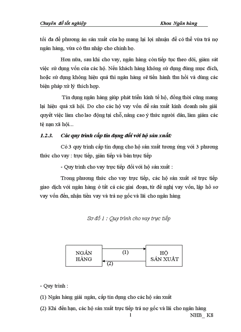 image for page Nâng cao chất lượng tín dụng đối với hộ sản xuất tại NHNo PTNT Đông Bình tỉnh Nam Định 1