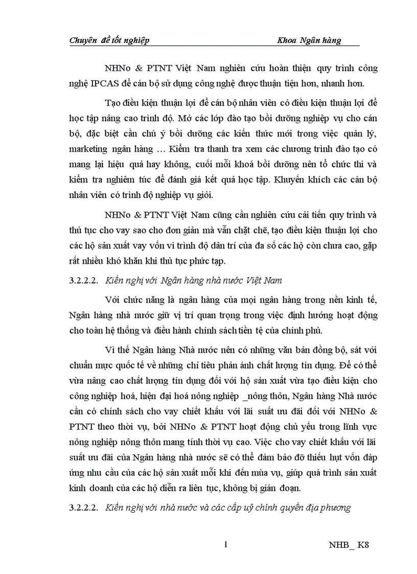 image for page Nâng cao chất lượng tín dụng đối với hộ sản xuất tại NHNo PTNT Đông Bình tỉnh Nam Định 1