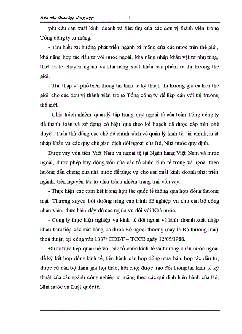 image for page báo cáo thực tập tổng hợp tại công ty xuất nhập khẩu xi măng