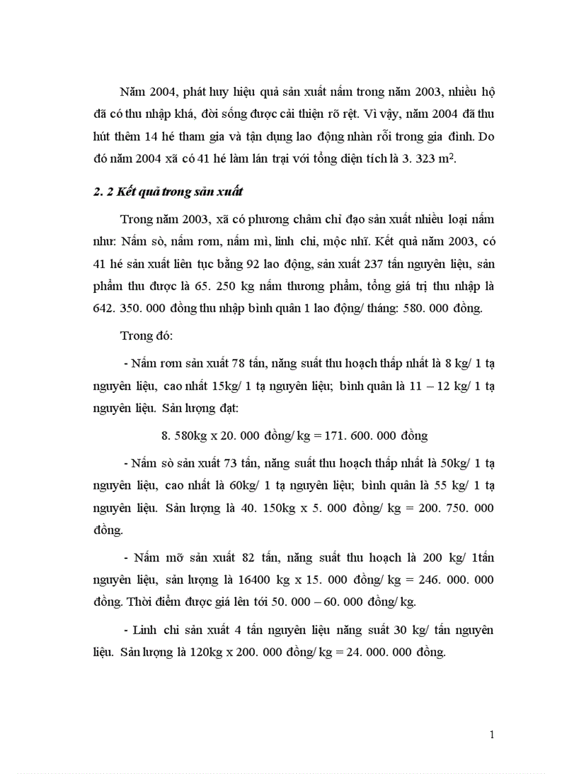 image for page Phân tích hiệu quả kinh tế của sản xuất nấm ở xã Tân Lập huyện Đan Phượng tỉnh Hà Tây 1