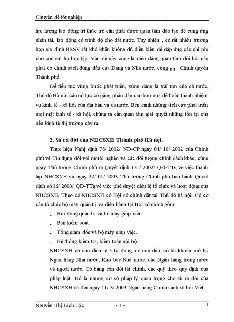 image for page Giải pháp nâng cao hiệu quả cho vay hỗ trợ việc làm của Chi nhánh Ngân hàng chính sách xã hội Thành Phố Hà Nội