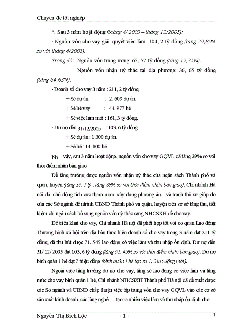 image for page Giải pháp nâng cao hiệu quả cho vay hỗ trợ việc làm của Chi nhánh Ngân hàng chính sách xã hội Thành Phố Hà Nội