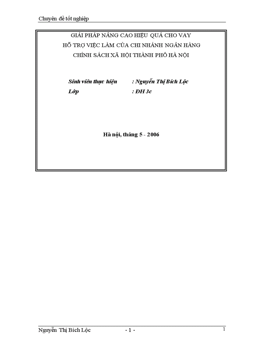 image for page Giải pháp nâng cao hiệu quả cho vay hỗ trợ việc làm của Chi nhánh Ngân hàng chính sách xã hội Thành Phố Hà Nội