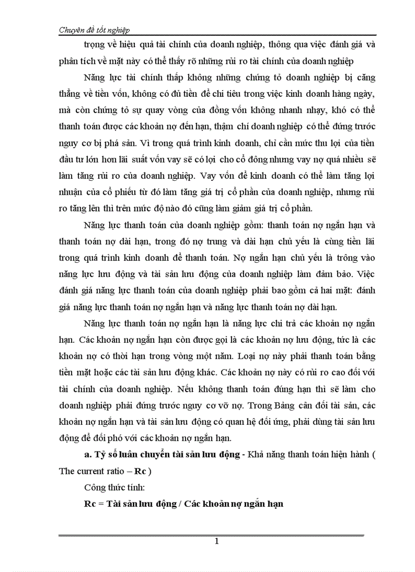 image for page Phân tích tài chính và nâng cao hiệu quả tài chính của Tổng công ty Hàng không Việt Nam