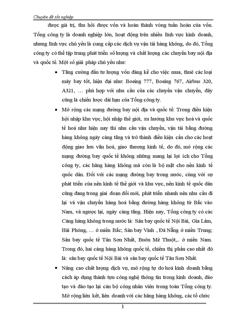 image for page Phân tích tài chính và nâng cao hiệu quả tài chính của Tổng công ty Hàng không Việt Nam