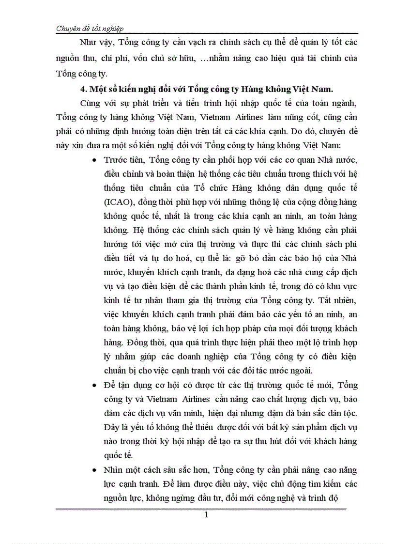 image for page Phân tích tài chính và nâng cao hiệu quả tài chính của Tổng công ty Hàng không Việt Nam