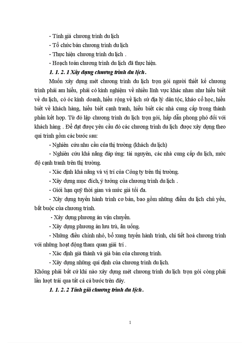 image for page Hiệu quả kinh doanh chương trình du lịch của Công ty du lịch việt nam hà nội thực trạng và giải pháp 1