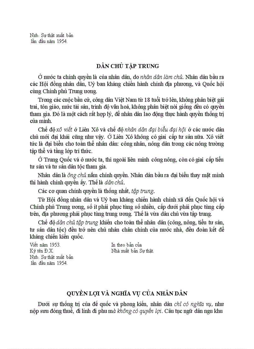 image for page Tư tưởng Hồ Chí Minh về dân chủ và xây dựng nhà nước của dân do dân vì dân