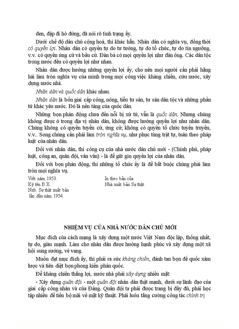 image for page Tư tưởng Hồ Chí Minh về dân chủ và xây dựng nhà nước của dân do dân vì dân