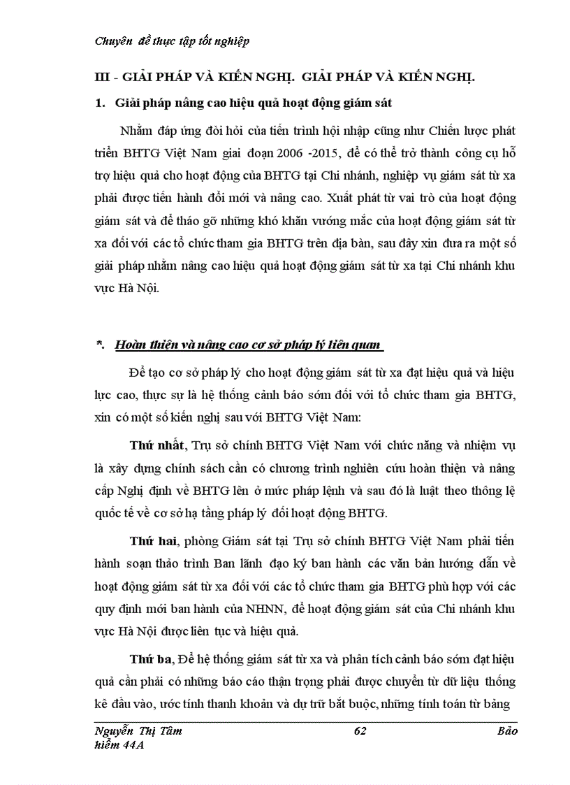 image for page Phương hướng hoàn thiện công tác giám sát từ xa của BHTG VN chi nhánh khu vực Hà Nội