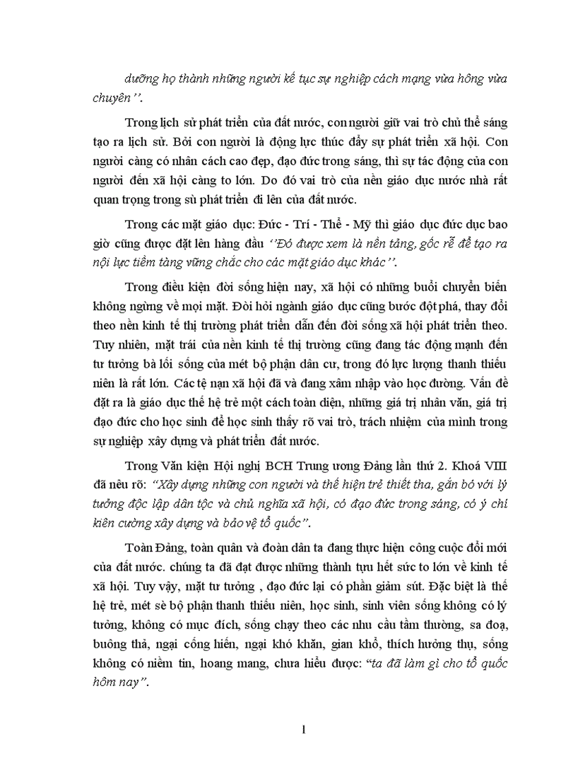 image for page Một số biện pháp chỉ đạo nhằm nâng cao chất lượng giáo dục đạo đức học sinh trường THPT Xuân Giang huyện Quang Bình tỉnh Hà Giang trong giai đoạn hiện nay 1