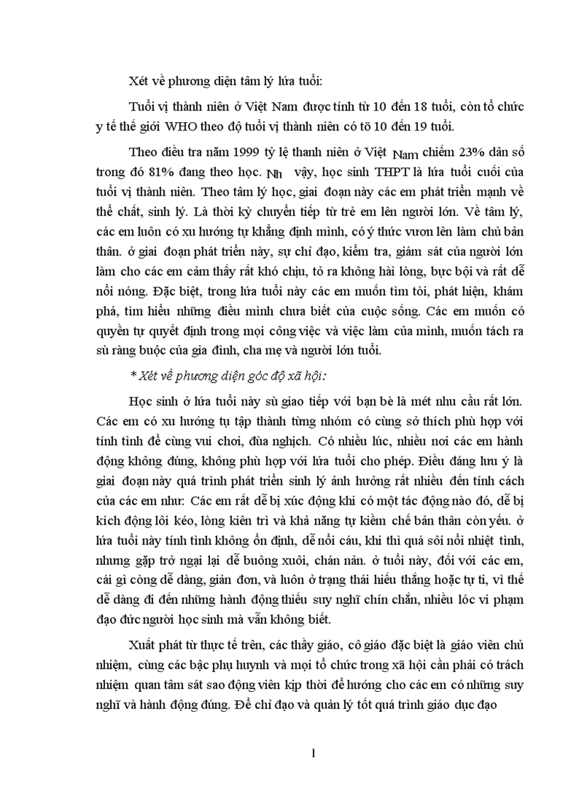 image for page Một số biện pháp chỉ đạo nhằm nâng cao chất lượng giáo dục đạo đức học sinh trường THPT Xuân Giang huyện Quang Bình tỉnh Hà Giang trong giai đoạn hiện nay 1