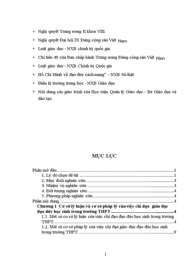 image for page Một số biện pháp chỉ đạo nhằm nâng cao chất lượng giáo dục đạo đức học sinh trường THPT Xuân Giang huyện Quang Bình tỉnh Hà Giang trong giai đoạn hiện nay 1