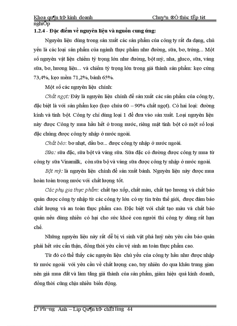 image for page Áp dụng công cụ thống kê nhằm kiểm soát và cải tiến chất lượng tại công ty CP bánh kẹo Hải Châu