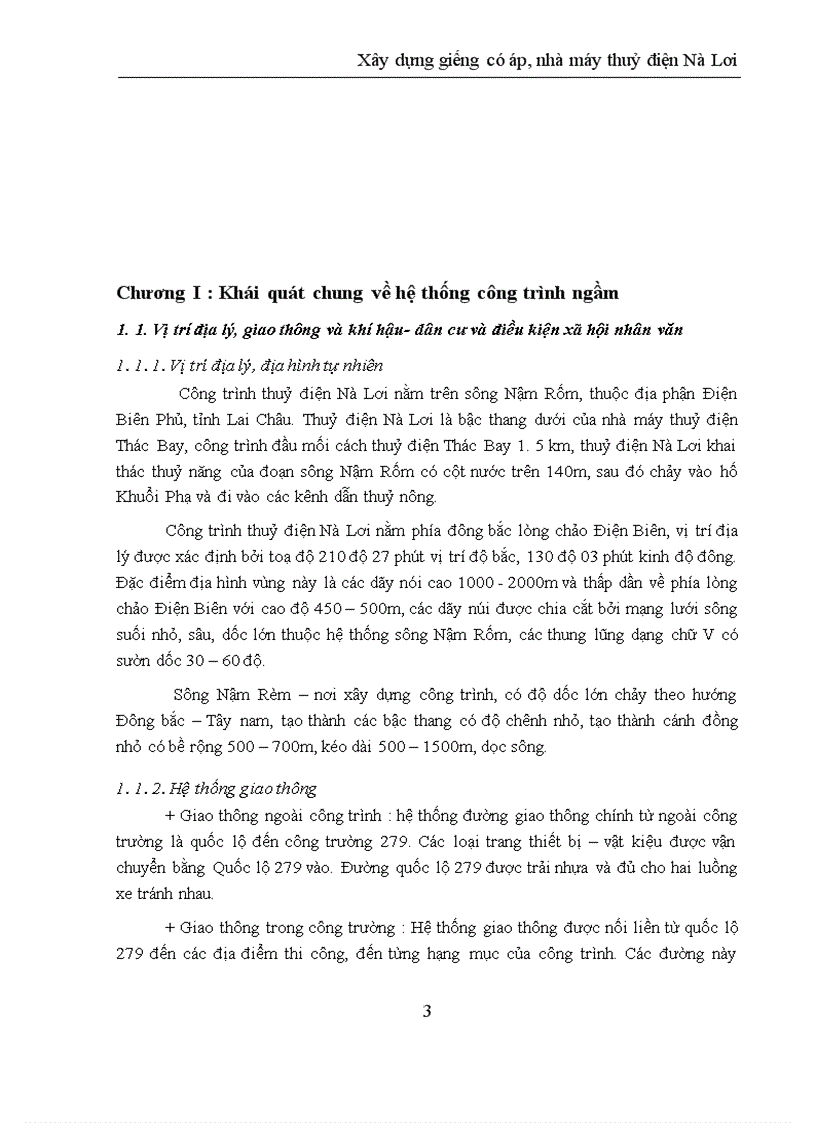 image for page Xây dựng giếng có áp nhà máy thuỷ điện Nà Lơi