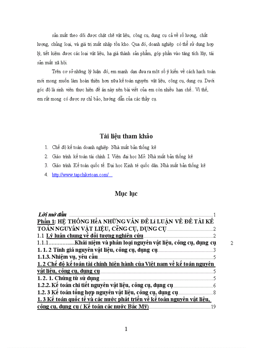 image for page Kế toán nguyên vật liệu công cụ dụng cụ trong doanh nghiệp sản xuất 1