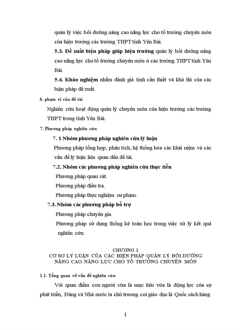 image for page Biện pháp quản lý bồi dưỡng nâng cao năng lực cho tổ trưởng chuyên môn ở trường trung học phổ thông tỉnh Yên Bái 1