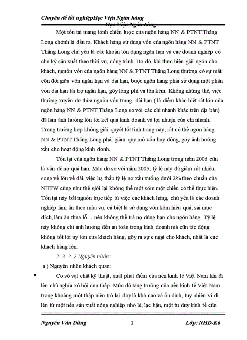 image for page Giải pháp mở rộng hoạt động huy động vốn tại Ngân hàng nN PTNT Thăng Long Hà Nội 2007