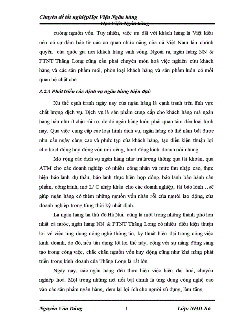 image for page Giải pháp mở rộng hoạt động huy động vốn tại Ngân hàng nN PTNT Thăng Long Hà Nội 2007