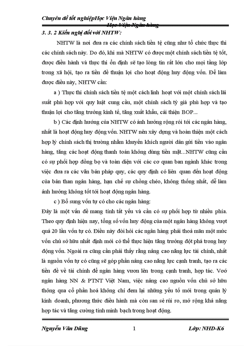 image for page Giải pháp mở rộng hoạt động huy động vốn tại Ngân hàng nN PTNT Thăng Long Hà Nội 2007