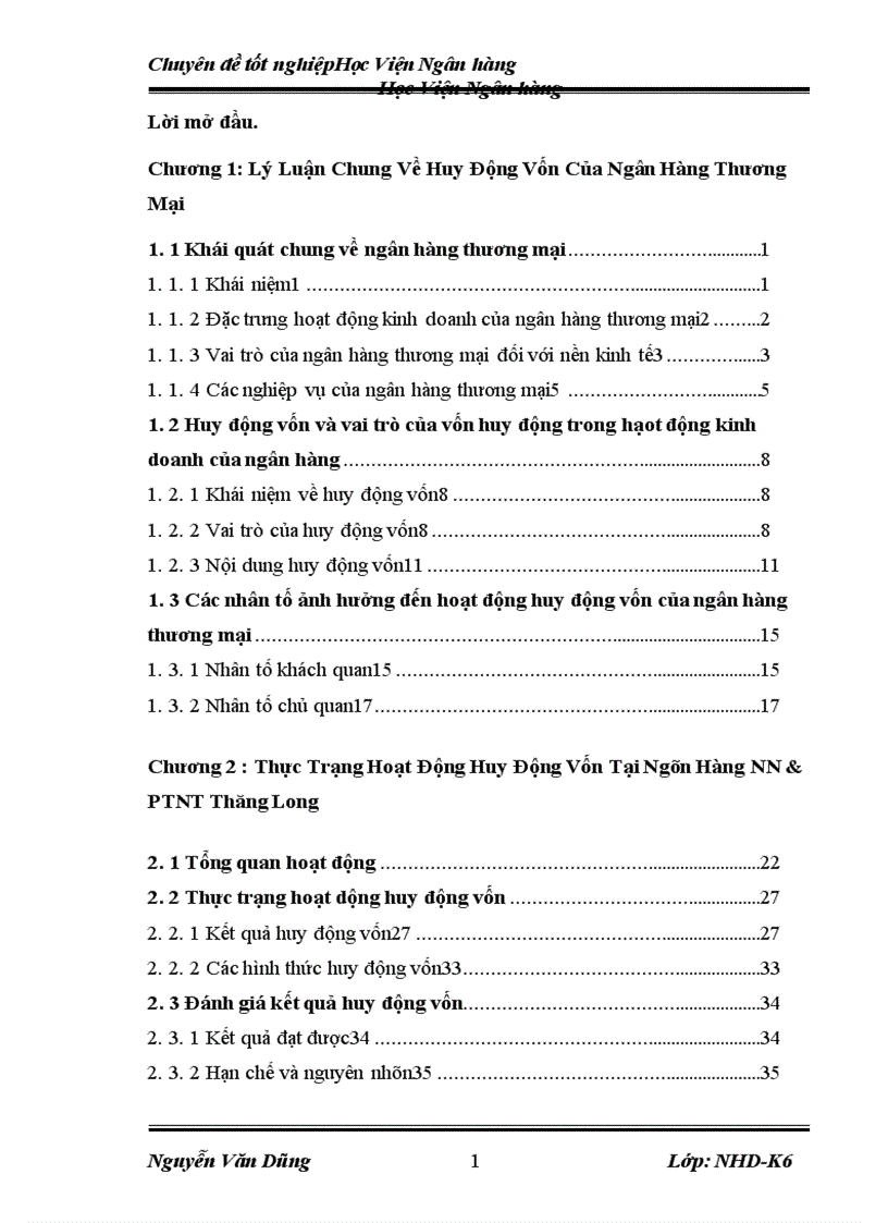image for page Giải pháp mở rộng hoạt động huy động vốn tại Ngân hàng nN PTNT Thăng Long Hà Nội 2007