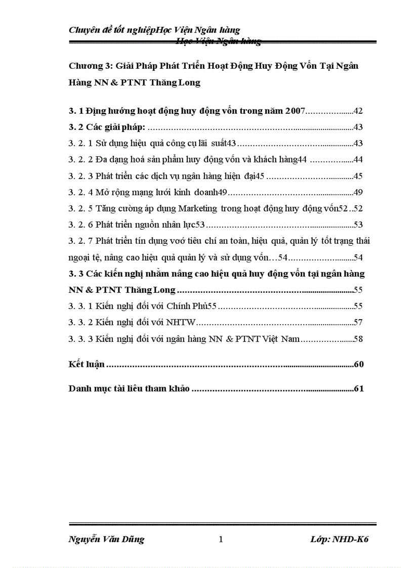 image for page Giải pháp mở rộng hoạt động huy động vốn tại Ngân hàng nN PTNT Thăng Long Hà Nội 2007