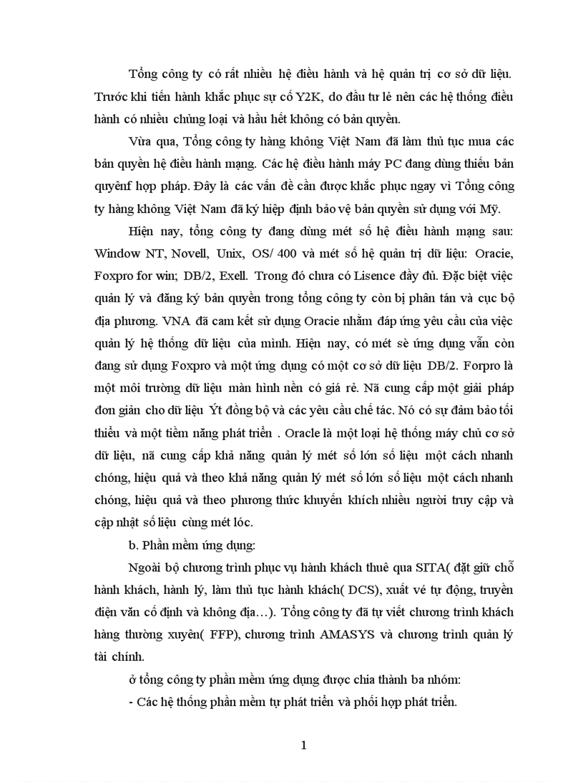 image for page Đầu tư phát triển vào vực công nghệ thông tin ở Tổng công ty hàng không Việt Nam Thực trạng và giải pháp 1