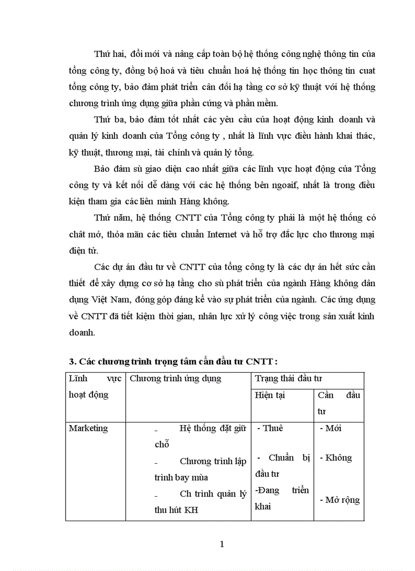 image for page Đầu tư phát triển vào vực công nghệ thông tin ở Tổng công ty hàng không Việt Nam Thực trạng và giải pháp 1