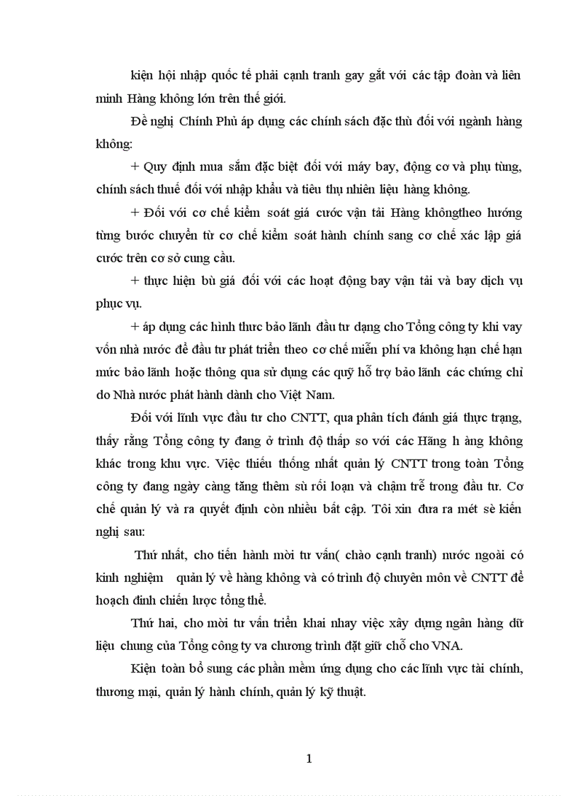 image for page Đầu tư phát triển vào vực công nghệ thông tin ở Tổng công ty hàng không Việt Nam Thực trạng và giải pháp 1