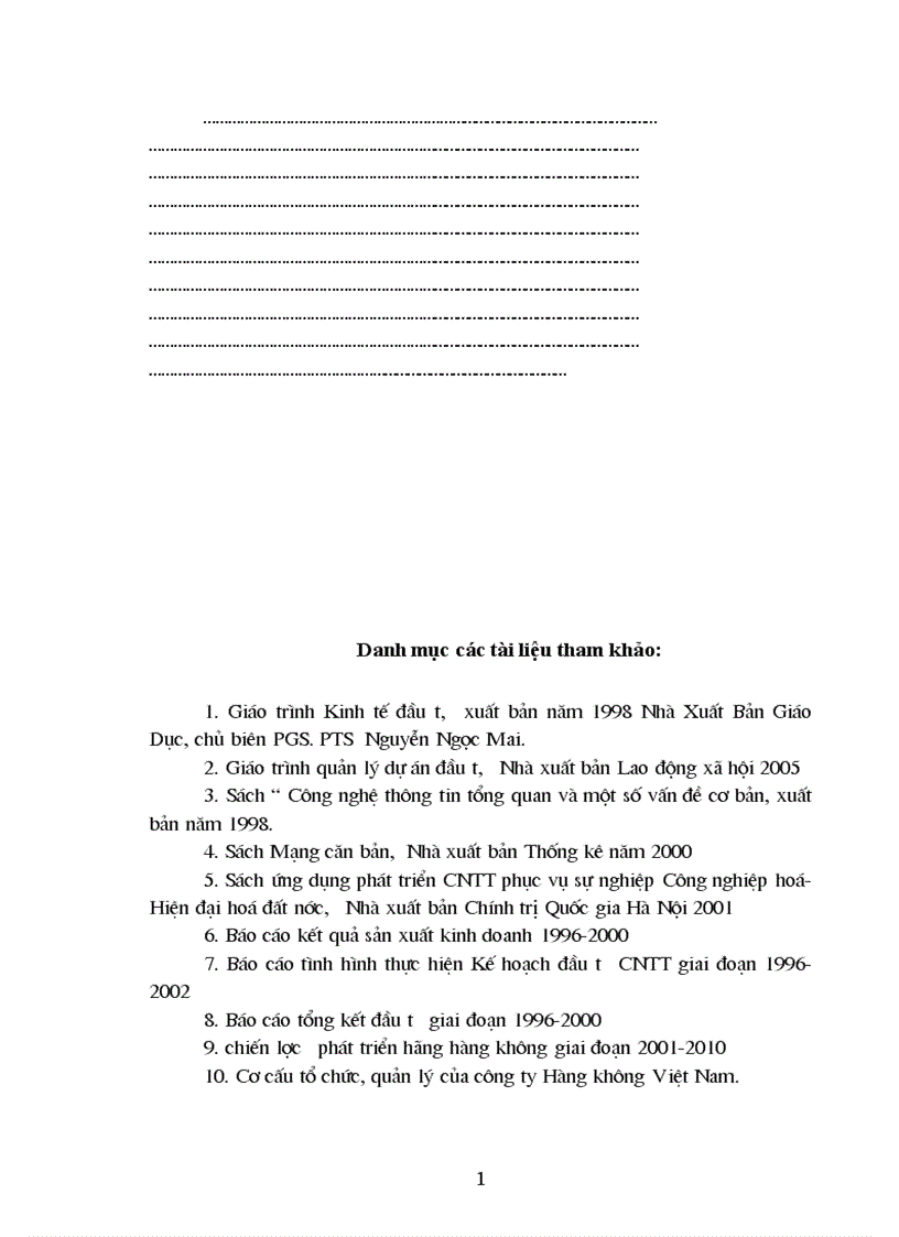 image for page Đầu tư phát triển vào vực công nghệ thông tin ở Tổng công ty hàng không Việt Nam Thực trạng và giải pháp 1