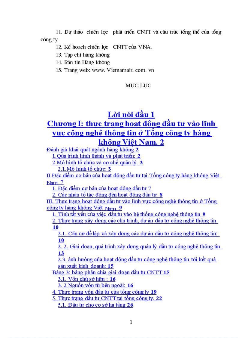 image for page Đầu tư phát triển vào vực công nghệ thông tin ở Tổng công ty hàng không Việt Nam Thực trạng và giải pháp 1