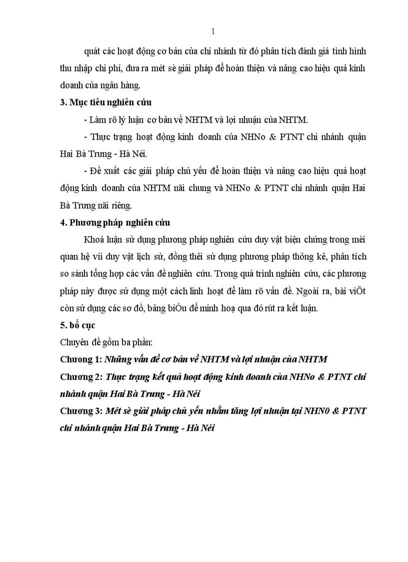 image for page Một số giải pháp chủ yếu nhằm tăng lợi nhuận tại NHNo PTNT chi nhánh quận Hai Bà Trưng Hà Nội