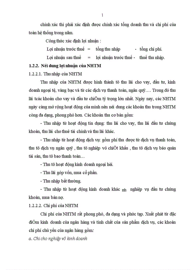 image for page Một số giải pháp chủ yếu nhằm tăng lợi nhuận tại NHNo PTNT chi nhánh quận Hai Bà Trưng Hà Nội