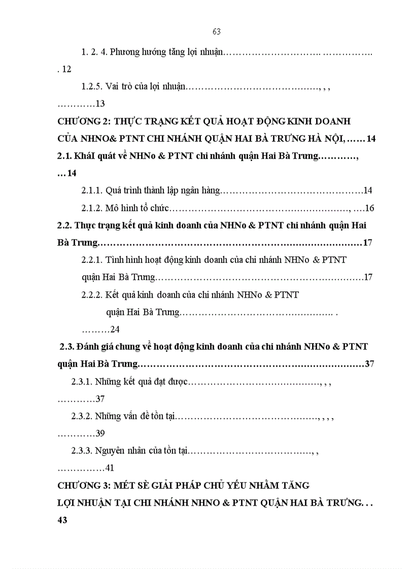 image for page Một số giải pháp chủ yếu nhằm tăng lợi nhuận tại NHNo PTNT chi nhánh quận Hai Bà Trưng Hà Nội