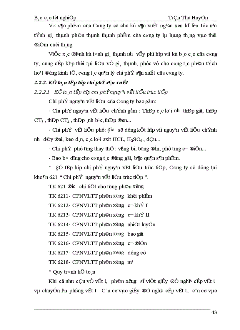 image for page Tổ chức kế toán tập hợp chi phí sản xuất và tính giá thành sản phẩm 1