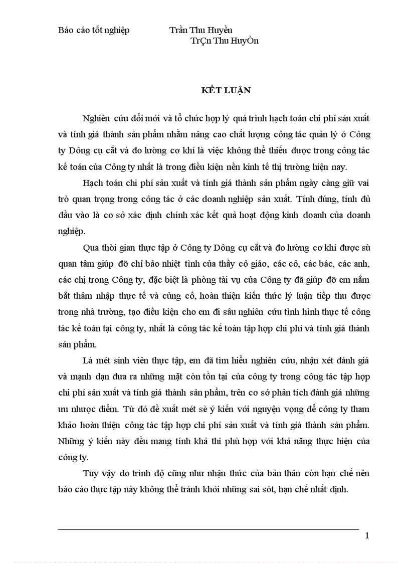 image for page Tổ chức kế toán tập hợp chi phí sản xuất và tính giá thành sản phẩm 1