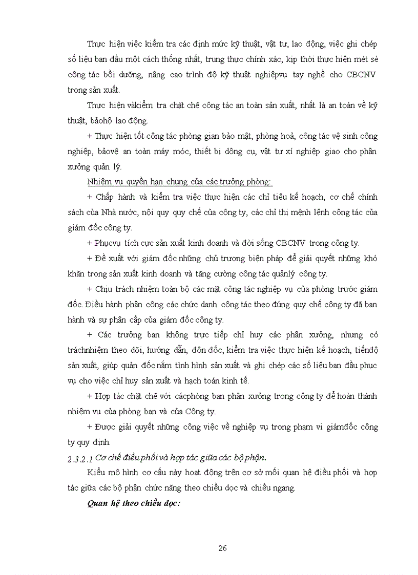 image for page Hoàn thiện cơ cấu tổ chức bộ máy quản lý của Công ty TNHH Nhà nước Một thành viên Bao Bì 27 7 Hà Nội