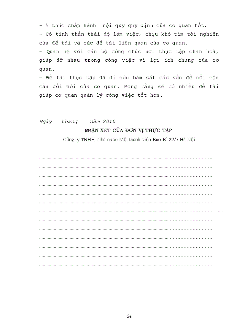 image for page Hoàn thiện cơ cấu tổ chức bộ máy quản lý của Công ty TNHH Nhà nước Một thành viên Bao Bì 27 7 Hà Nội