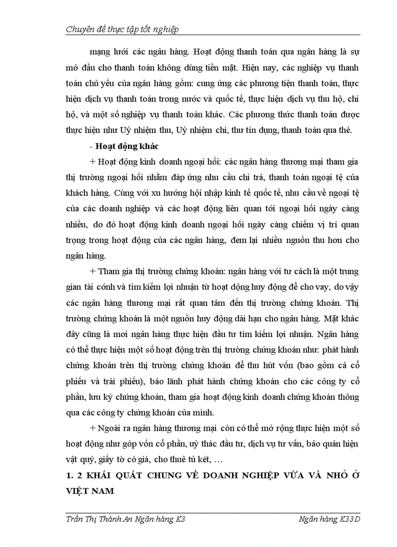 image for page Mở rộng tín dụng đối với Doanh nghiệp vừa và nhỏ tại Chi nhánh Ba Đình NH TMCP Đông Nam Á