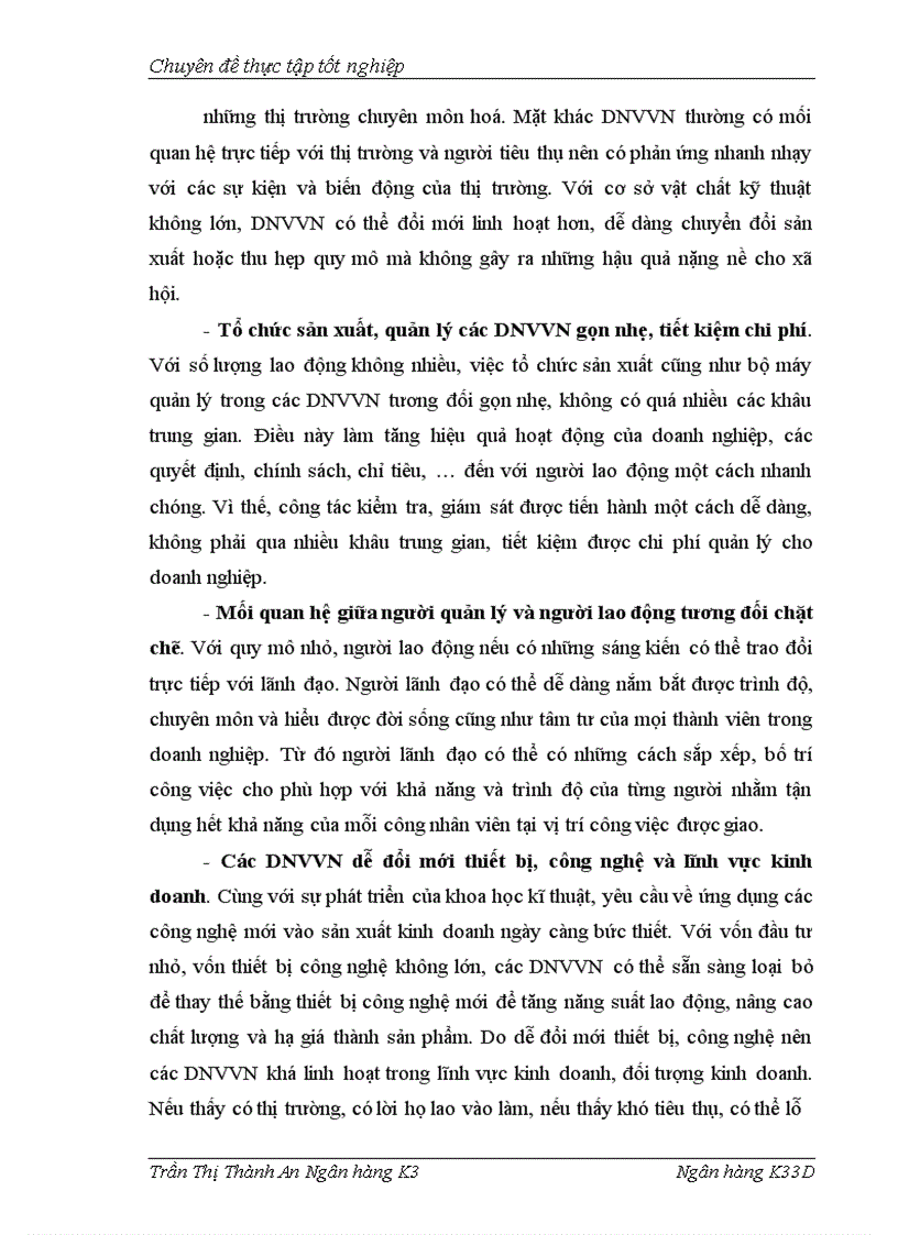 image for page Mở rộng tín dụng đối với Doanh nghiệp vừa và nhỏ tại Chi nhánh Ba Đình NH TMCP Đông Nam Á