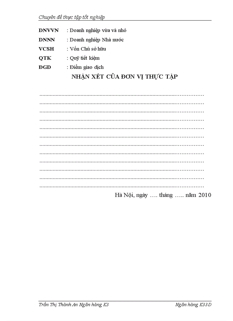 image for page Mở rộng tín dụng đối với Doanh nghiệp vừa và nhỏ tại Chi nhánh Ba Đình NH TMCP Đông Nam Á
