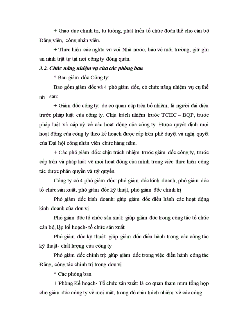 image for page Phương hướng phát triển của Công ty 20 trong thời gian tới