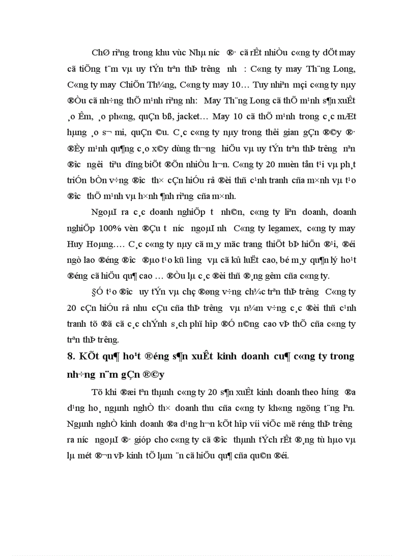 image for page Phương hướng phát triển của Công ty 20 trong thời gian tới