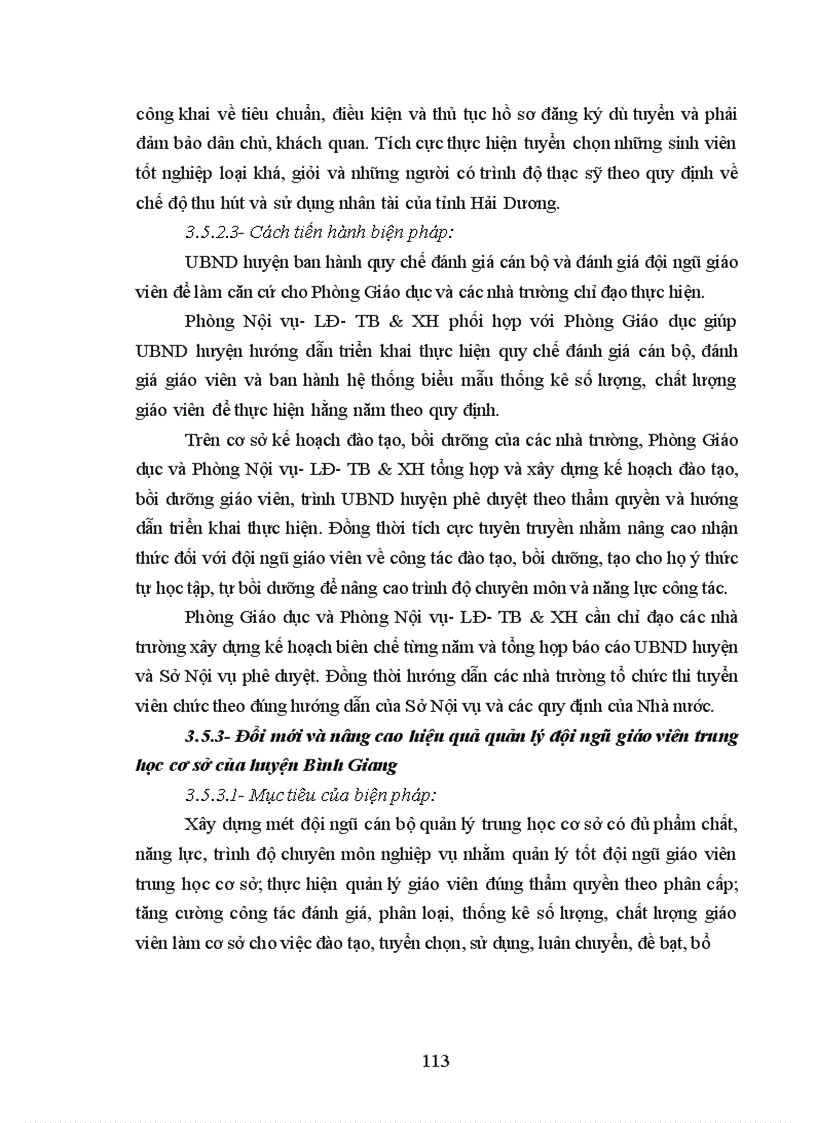 image for page Quy hoạch phát triển đội ngũ giáo viên trung học cơ sở huyện Bình Giang tỉnh Hải Dương giai đoạn 2005 2010 1
