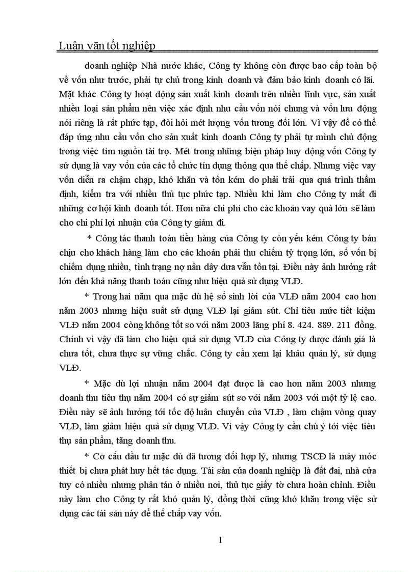 image for page Quản trị và nâng cao hiệu quả sử dụng vốn lưu động tại Công ty In Thương mại Dịch vụ Ngân hàng 1