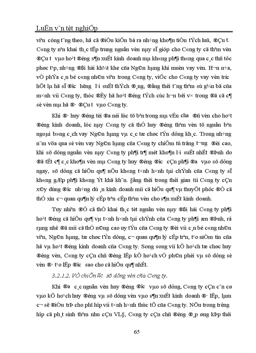image for page Quản trị và nâng cao hiệu quả sử dụng vốn lưu động tại Công ty In Thương mại Dịch vụ Ngân hàng 1