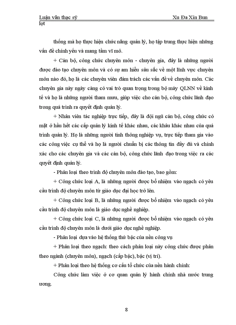 image for page Xây dựng đội ngũ cán bộ công chức quản lý nhà nước về kinh tế ở tỉnh Xa Văn Na Khệt của Cộng hòa dân chủ nhân dân Lào