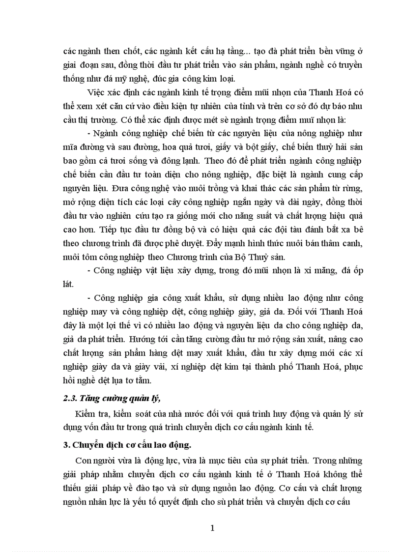 image for page Phương hướng và giải pháp chủ yếu nhằm đẩy mạnh chuyển dịch cơ cấu ngành kinh tế của tỉnh Thanh Hoá